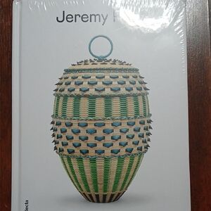 Decorative Book with Woven Basket Design
